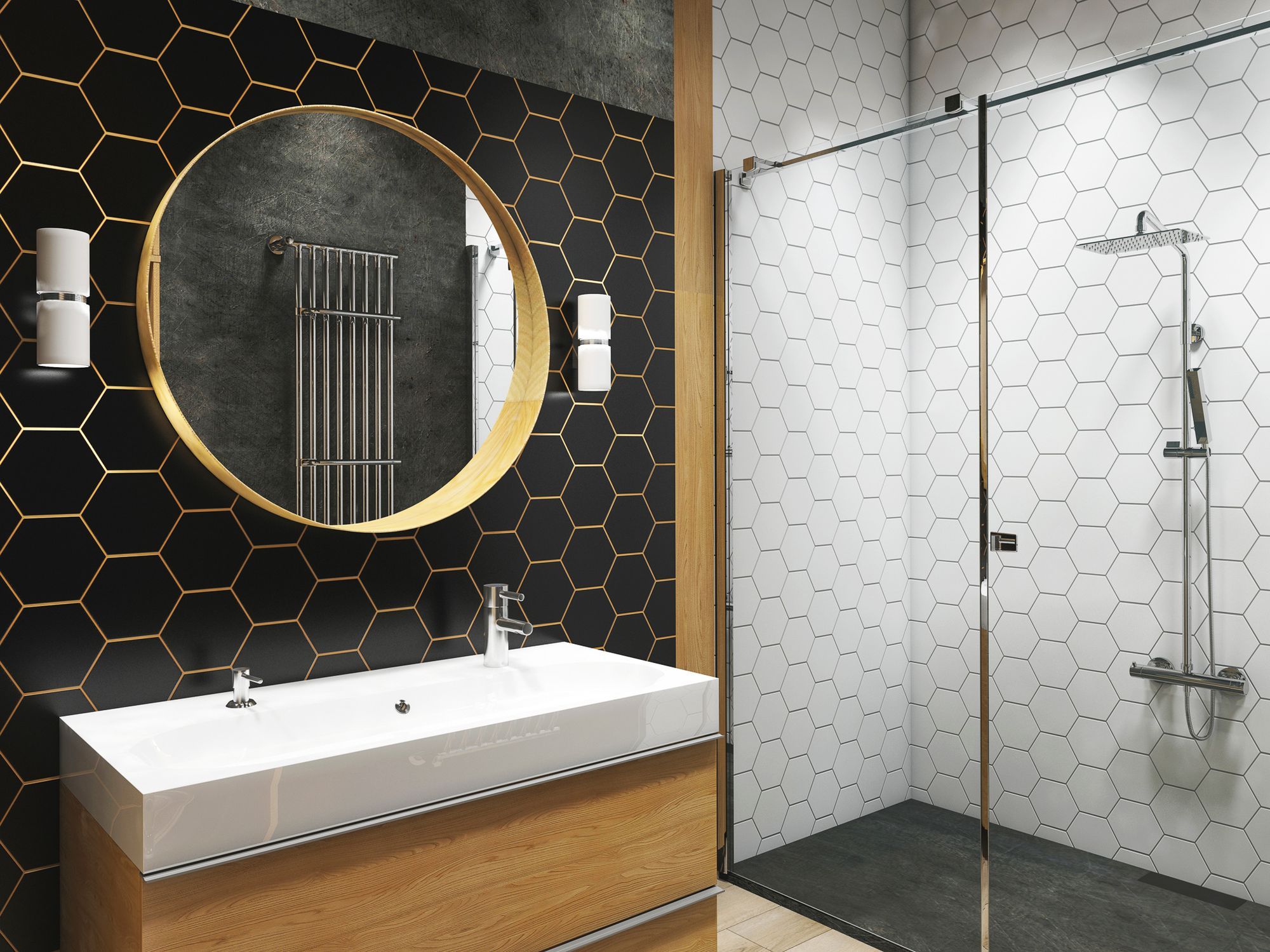 Stylish bathrooms